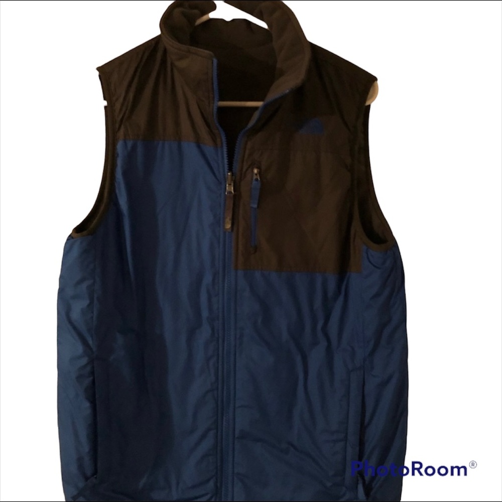 Boys XL Reversible North-face Vest